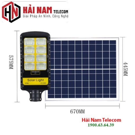 Đèn đường năng lượng mặt trời 200W Jindian 699