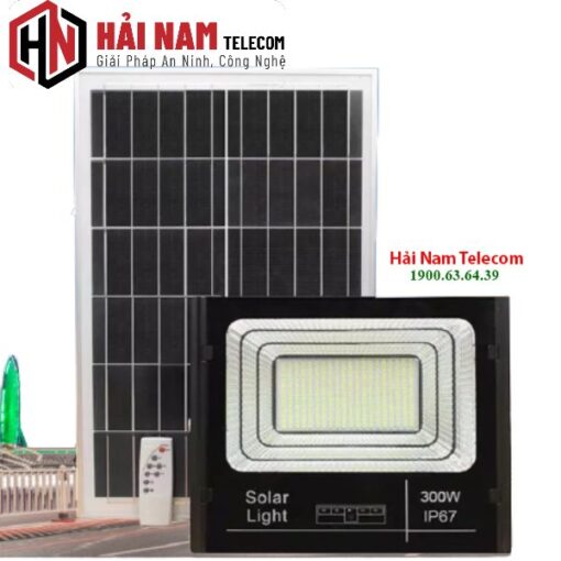 Đèn pha năng lượng mặt trời 300W Solar Light 83300